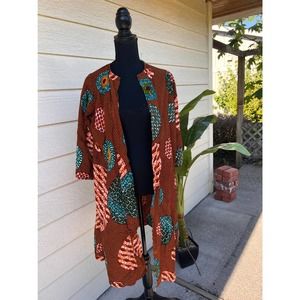 Print kimono, free size , one size fits all.